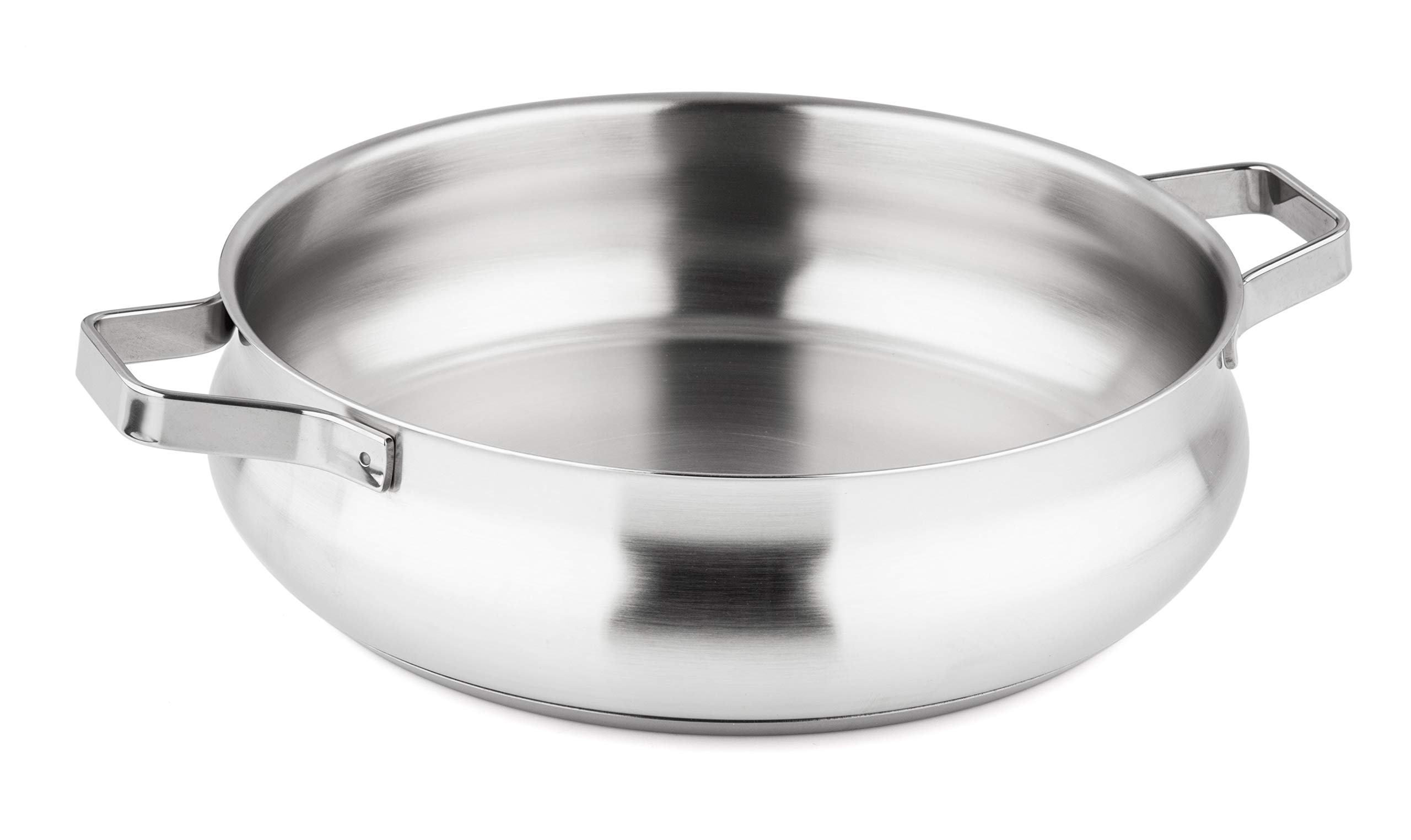 Amazon｜Barazzoni 両手鍋 ステンレス ∅26×H8cm ロー